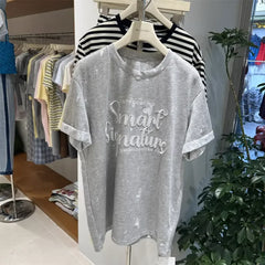 A137 - SS26 Designer Series: Intricate Lace & Embroidery Distressed Oversized Tee