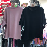 A162 - Premium Minnie Mouse Sequin Embroidered T-Shirt - 320g Ultra-Heavyweight Cotton Tee - Structured Boxy Fit Streetwear