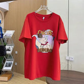 VINESU Cuteness Boosted! Dumbo T-Shirt with Knitted Hat & Rhinestones