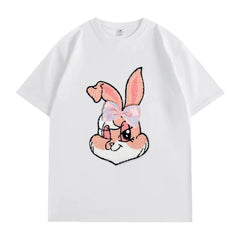 VINESU Pink Bunny Heavyweight Tee