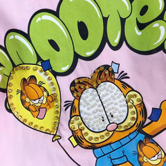 VINESU A16 - "Dooter Gang" Double-Sided Print & Hand-Embellished T-Shirt