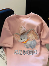 VINESU Sparkly Little Elephant Takes the Stage, the Eye - Catching Secret of Cute T - shirt