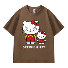 A232 - Stewie Parody Graphic Tee – 100% Breathable Cotton Summer Short Sleeve T-Shirt