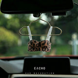 Miniature Bra Car Hanging Ornament