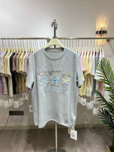 A164 - Luxury Three Bears 3D Embroidery T-Shirt - 320g Ultra-Heavyweight Cotton - Structured Boxy Fit Streetwear Top