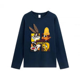 VINESU Looney Tunes - Themed Long - Sleeve T - shirt: Embrace Cartoon Nostalgia