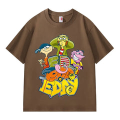 VINESU Eddy Printed Heavyweight T-shirts