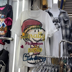 A169 -Snoopy "Artisanal Sketch" Luxury T-Shirt - 320g Ultra-Heavyweight Cotton - Chenille & Sequin Embroidered High-Street Tee