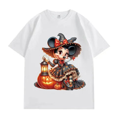 VINESU 🎀MN Halloween Print Tee