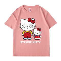 A232 - Stewie Parody Graphic Tee – 100% Breathable Cotton Summer Short Sleeve T-Shirt