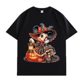 VINESU 🎀MN Halloween Print Tee