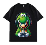 VINESU Mario Printed Heavyweight T-shirts