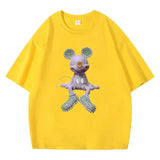VINESU MK🌟Hand-Beaded Tee – Where Craft Meets Couture