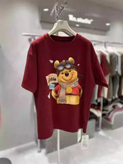 VINESU Winnie - Heavy 3D Embroidered Beaded Cotton Tee