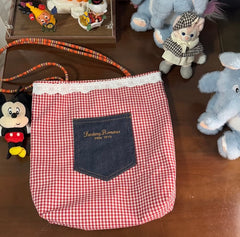 Vinesu Customer Appreciation Sale 💗 Vintage Cartoon Character Plaid Handbag