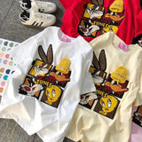VINESU Looney Tunes - Themed T-shirt: Full of Cartoon Fun