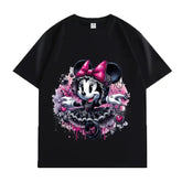 VINESU Minnie Print T-Shirt