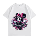 VINESU Minnie Print T-Shirt