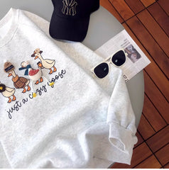 A146 - 3D Raised Graphic Crewneck Sweatshirt - Premium Heavyweight Streetwear Pullover