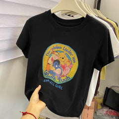 A155 - Tigger & Pooh Cartoon T-Shirt - Retro 90s Streetwear Graphic Tee - 220g Premium Heavyweight Cotton