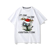 Funny Christmas Graphic T-Shirt – Holiday Oversized Tee