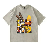 Looney Tunes - Themed Tie - Dye T-shirt: Full of Cartoon Fun