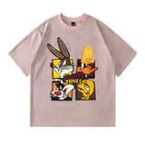 Looney Tunes - Themed Tie - Dye T-shirt: Full of Cartoon Fun