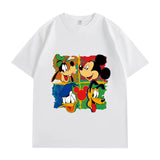 🎀MK Graffiti Print Tee- Edgy Streetwear Essential