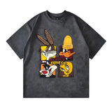 Looney Tunes - Themed Tie - Dye T-shirt: Full of Cartoon Fun