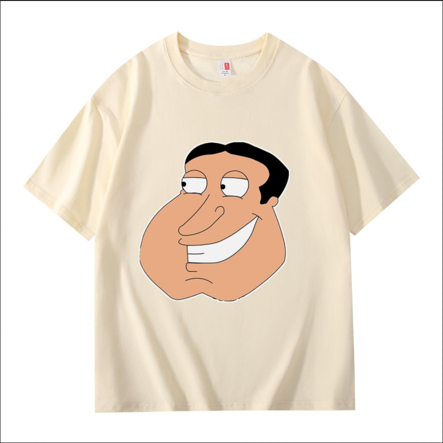 Glenn Quagmire Printed Heavyweight T-shirts