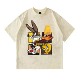 Looney Tunes - Themed Tie - Dye T-shirt: Full of Cartoon Fun