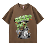 Oscar the Grouch Printed Heavyweight T-shirts