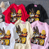 VINESU Looney Tunes - Themed T-shirt: Full of Cartoon Fun