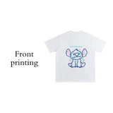 Striped Stitch short-sleeved T-shirt