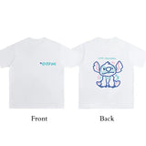 Striped Stitch short-sleeved T-shirt