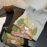 A184 - Vintage Snoopy Graphic Tee - 220g Premium Heavyweight Cotton - Retro Peanuts Aesthetic Streetwear T-Shirt