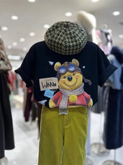 VINESU Winnie - Heavy 3D Embroidered Beaded Cotton Tee