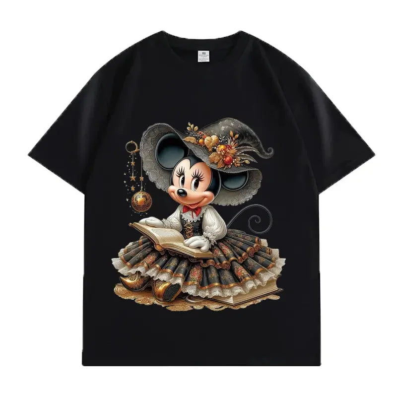 VINESU 🎀MN Halloween Print Tee
