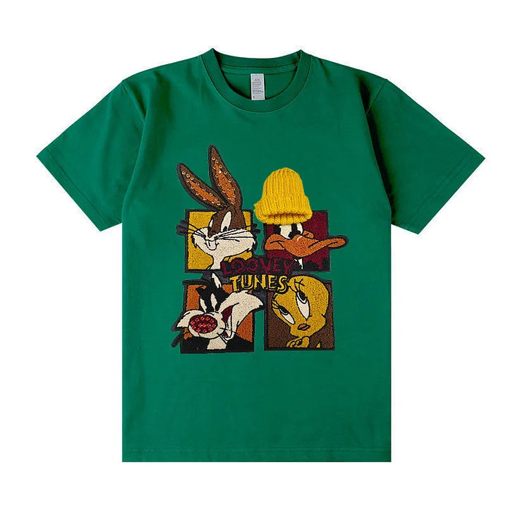 VINESU Looney Tunes - Themed T-shirt: Full of Cartoon Fun
