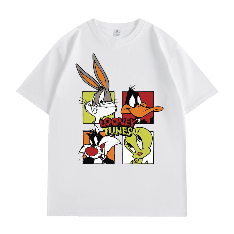 🐰4-Panel Print Tee- Wearable Art Gallery