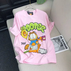 VINESU A16 - "Dooter Gang" Double-Sided Print & Hand-Embellished T-Shirt