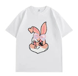VINESU Pink Bunny Heavyweight Tee