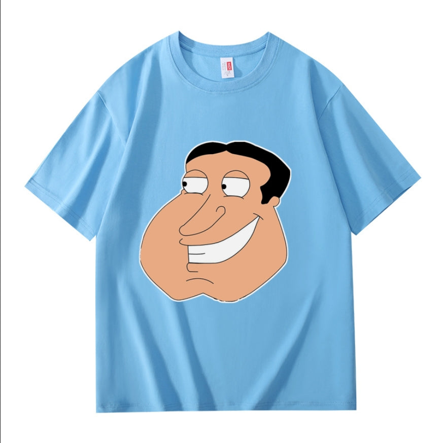 Glenn Quagmire Printed Heavyweight T-shirts