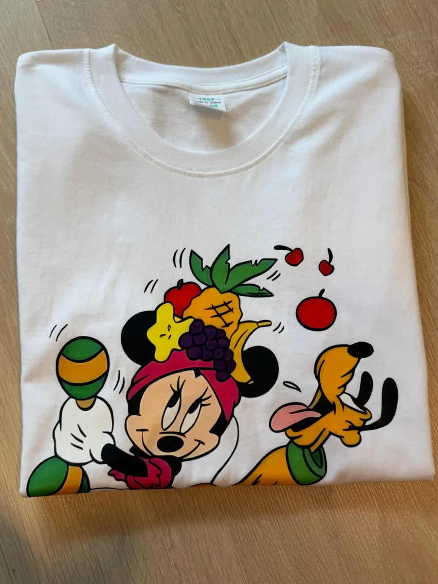 Special Offer: 220g Heavyweight 100% Cotton Cartoon Graphic Tee | Oversized & Versatile