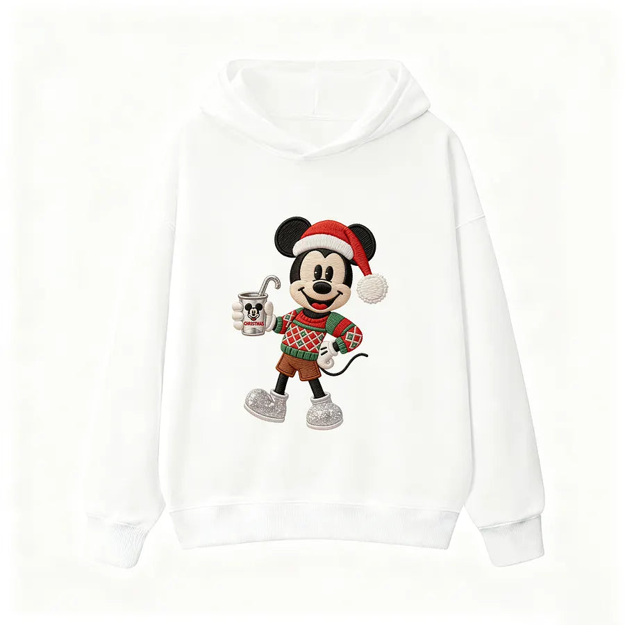 VINESU Christmas MK Santa Hat Hoodie