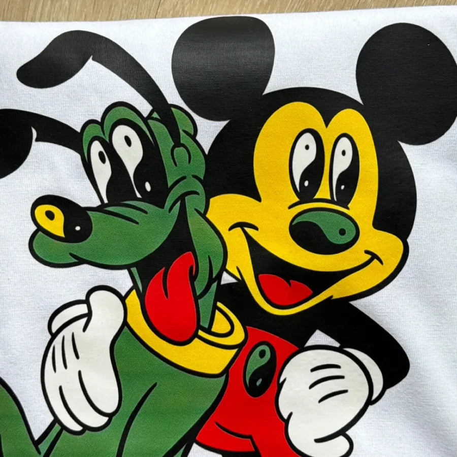 Special Offer: 220g Heavyweight 100% Cotton Cartoon Graphic Tee | Oversized & Versatile