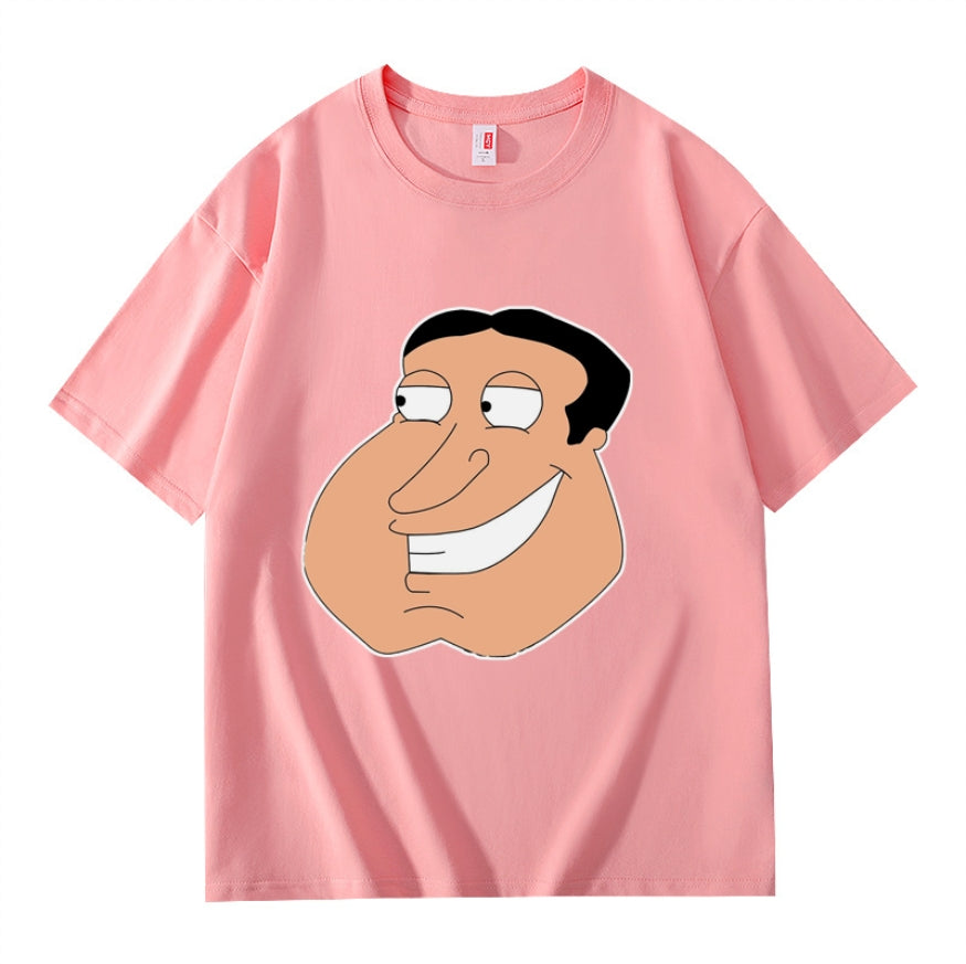 Glenn Quagmire Printed Heavyweight T-shirts