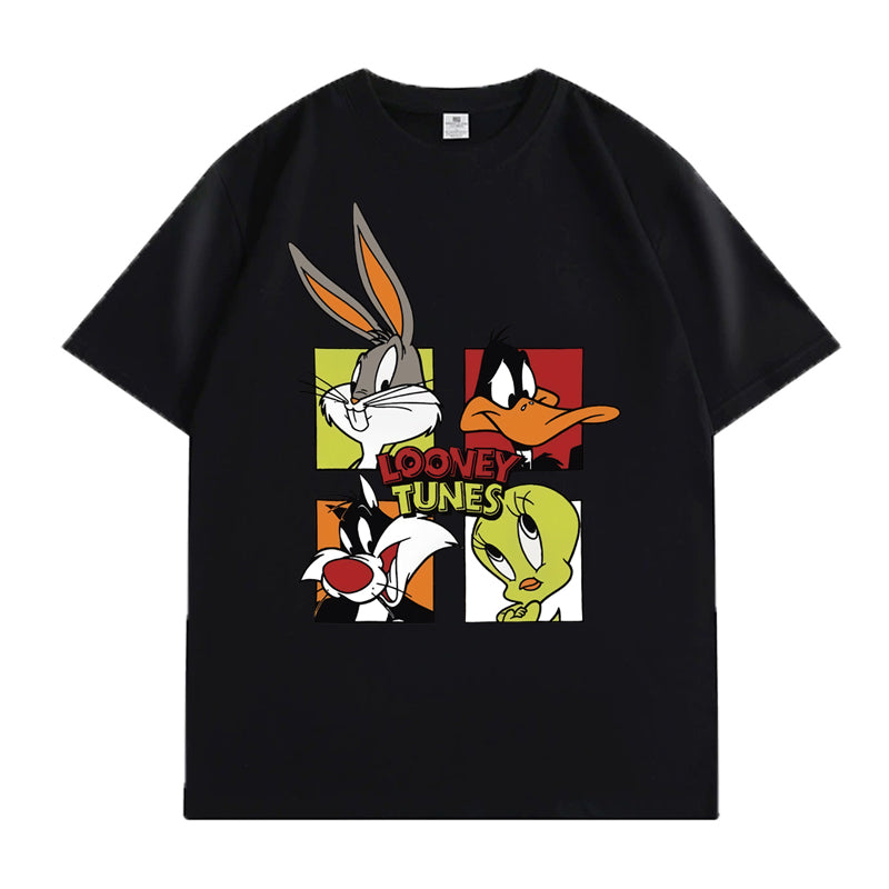 🐰4-Panel Print Tee- Wearable Art Gallery