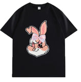 VINESU Pink Bunny Heavyweight Tee