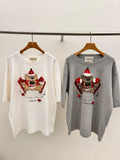 Vinesu A79 - 3D Plush Teddy Bear Christmas T-Shirt